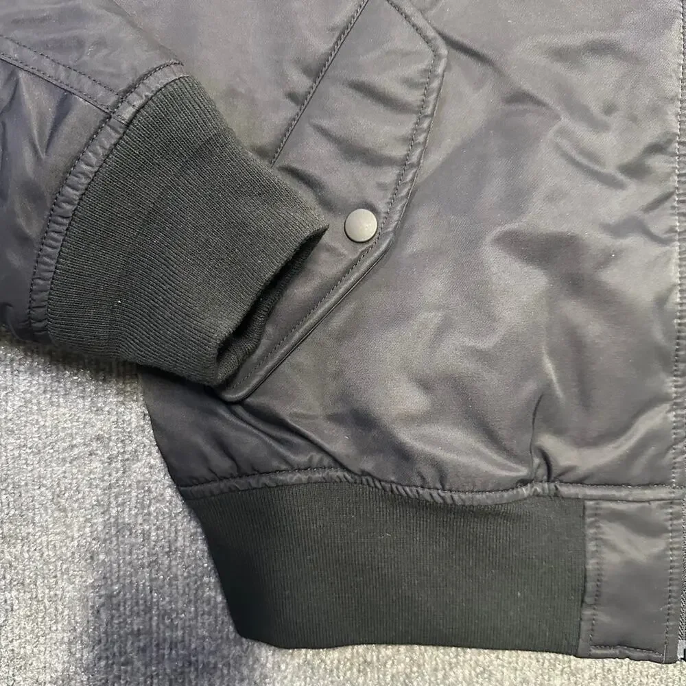 Uniqlo Men’s MA-1 Blouson Bomber Jacket Short boxy Zip Up Aviator Jacket M